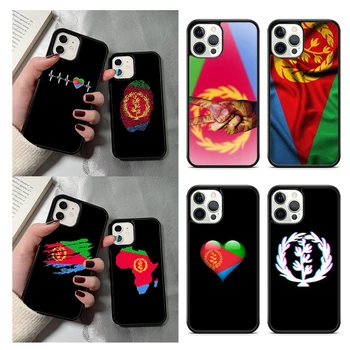 Eritrea Vlajka Telefon Pouzdro Pro iPhone 14 15 13 12 Mini X XR XS Max Kryt Pro Apple iPhone 14 15 11 Pro Max 6S 8 7 Plus SE2020 Coque