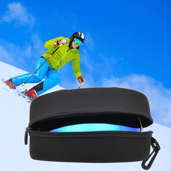 EVA Sníh Lyžařské Brýle pro Ochranu pro Případ, Sníh Lyžování Brýle Box Vodotěsný Snowboard Bag Brýle pro Případ, Zip Ha