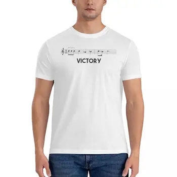 Final Fantasy Vítězství Téma Fanfár Zásadní Top tee Klasické Legrační Dospělých T-shirt Čerstvé Aktivity konkurence USA Velikost
