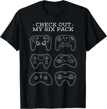 Herní Trička pro Muže Vtipné Video Hry Gamer Muži Ženy Krátký Rukáv Bavlna T-Shirt