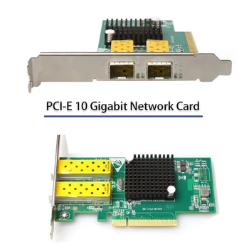 High-rychlost hry Gigabit network adapter 10000Mbps Hra PCIE Karta 10 Gigabit Fiber Optic Síťové Karty RJ-45 LAN Adaptér Lan Karty