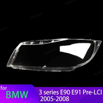 Hlava Světla, Kryt Pro BMW Řady 3 E90 E91 Pre-LCI Pre-facelift Transparentní kryt Přední Světlomety Objektiv Sklo Shell Lampcover