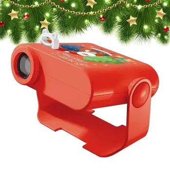 Holiday Projektor Světlo Vánoční Večírek Světlo Projektoru dětský Projektor Interaktivní Hračka S 5 Skluzavkami Obraz Navijáky Portable