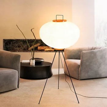 Japonský Rýžový Papír Lucerna Noguchi Design Stolní Lampy Stojací Lampy Stolní Dekorace Noční Lampičky Stojící Světlo