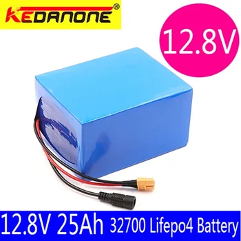 Kedanone-paquete de baterías 32700 Lifepo4, 4S3P, 12,8 V, 25Ah, con 4S, 40A, BMS equilibrado barco para eléctrico y fuente de al