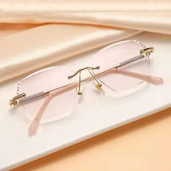 Komfortní Ochrana Očí Lesklé Přenosné Brýle Ultra Lehký Rám Brýle Na Čtení Anti-Blue Light