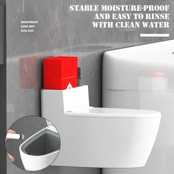 Kreativitu Toaleta Nástěnné Popelníky Hangable Porable Popelníky v Interiéru Pro Obývací Pokoj