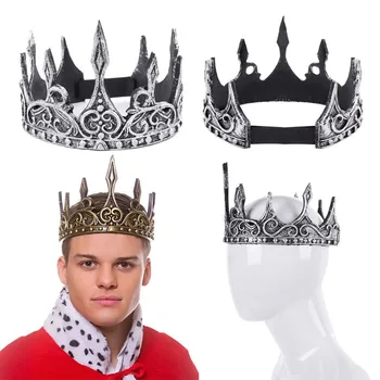 Král JE Oděvní Doplňky královskou Korunu Míč Party Halloween Koruna Čepice Karlova Korunovačního Obřadu Šperky
