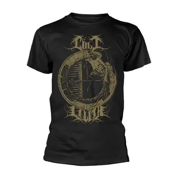 KULT LILITH - GOLD EMBLEM BLACK T-Shirt Large