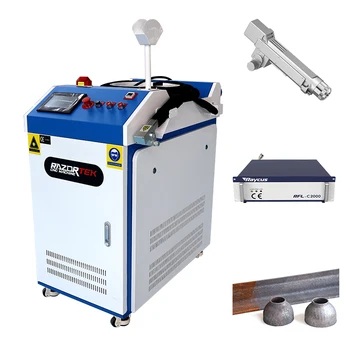 Laserové vlákno Čistící Stroj, laserové čištění stroje lazer odrezování, čištění stroje 1500W 2000w 3000W
