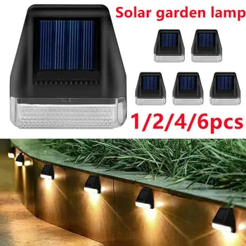 LED Solární Zahradní Osvětlení Super Světlé Vodotěsné Solární Lampy Balkon Schodech Pouliční Osvětlení Venkovní Sluneční světlo led Světla