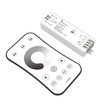 LED Světla Strip Inteligentní Stmívání Monochromatický Controller 2.4 G Plynulé Stmívání Panel Dálkové Ovládání Modul Stmívače Náhradní Díly