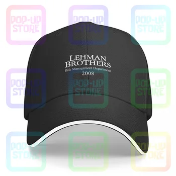 Lehman Brothers Oddělení Řízení Rizik 2008 Sandwich Cap Kšiltovka Trucker Hat Nové Venkovní Horké Prodej