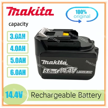 Makita BL1430 BL1415 BL1440 196875-4 194558-0 195444-8 3.0 4.0 AH Ah 5.0 AH 6.0 Ah 14,4 V dobíjecí baterie pro LED indikátor