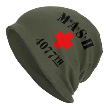 Mash 4077 Alan Alda War Bonnet Čepice Podzimní Zimní Venkovní nakoupila čepice Čepice Čepice M*A*S*H pro Muže, Ženy, Teplé Čepice Multifunkční