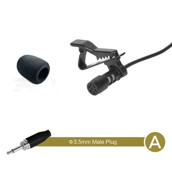 Miniaturní Klopový Klopě Mikrofon pro Profesionální Zvuk S Více Konektor Možností, Ideální pro Živá Vystoupení A Vysílání