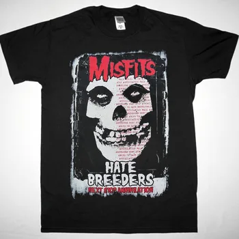 Misfits Nenávist Chovatelů Příští Zastávka Zničení T-Shirt Black Fullsize S-5XL