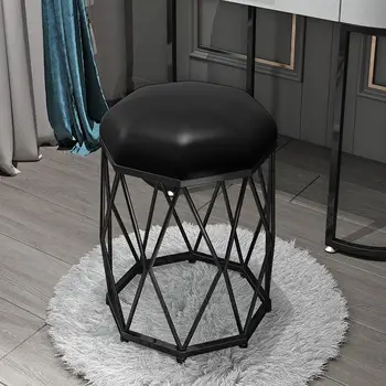 Moderní Jednoduché Oblékání Stolice Make-Up Pohovky Světlo Luxusní Manikúra Židle Ložnice Nordic Dívka Jídelní Stoličky Nábytek Do Obývacího Pokoje
