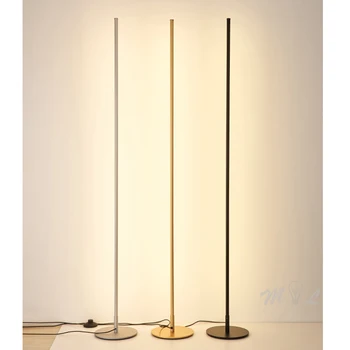 Moderní Stojací Lampy Minimalistický Led Stálé Světlo Nordic Gold Stojací Lampy pro Obývací Pokoj Ložnice Lampa Studie Pouliční Lampa Lambader