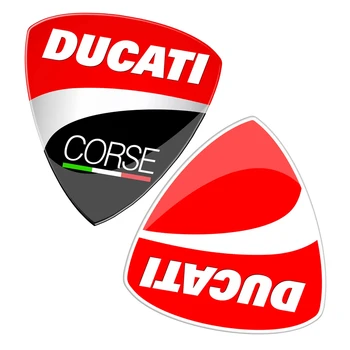 Motocykl 3D Gel Pro Ducati Corse Nálepka 3 D Nálepky na Helmu Znak Logo