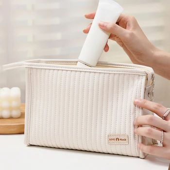 Módní Jednoduché Dámské Kosmetické Tašky Pohodlné Kapesní Cestovní Potřeby zdarma Skladování Taška Velká Kapacita Ženy Případech