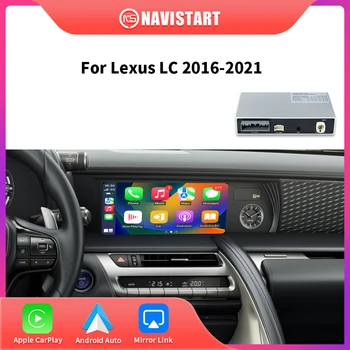 NAVISTART Bezdrátové CarPlay Pro Lexus LC 2016 2017 2018 2019 2020 2021 S Android Auto Zrcadlo Odkaz AirPlay Auto Play Funkce