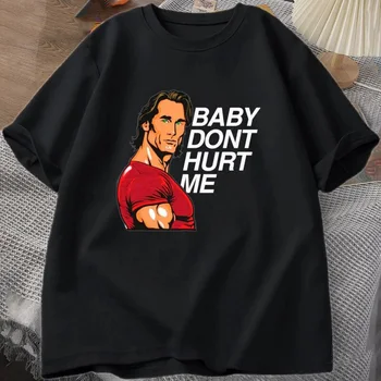 New Baby, neubližujte Mi Tisk Bavlněné T-Košile, Streetwear Muži Ženy Módní Nadrozměrné Krátký Rukáv T Shirt Man Odpališť Topy Oblečení