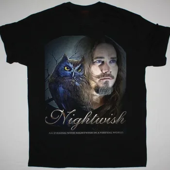 NIGHTWISH Turné T-Shirt Krátký Rukáv Bavlna Černé Pánské Všechny Velikosti S až 5XL K3507