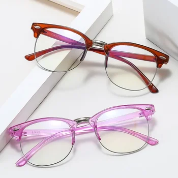 Nové Anti-blue Light Mirror Ženské Trend Krátkozrakého Oka Rámu Student Trend Optické Brýle, Lehké A Pohodlné