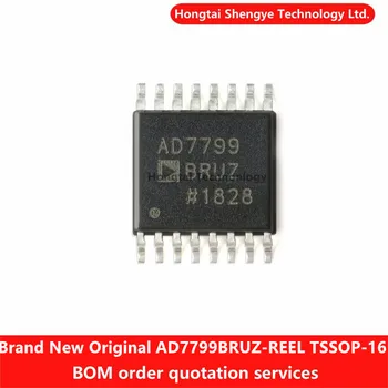 Nové Originální Pravé AD7799BRUZ-NAVIJÁK TSSOP-16 24-bit Σ-Δ Analogový-k-Digitální Převodník (ADC)