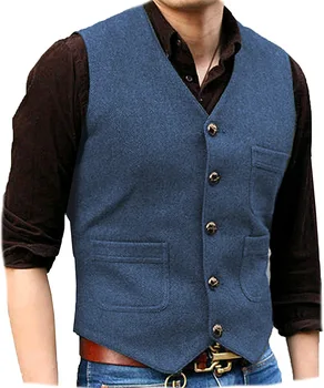 Nové Příjezdu Oblečení Vesty Pro Muže Slim Fit Pánská V. Oblek Vesta Mužská Vesta Gilet Homme Ležérní Bez Rukávů Formální Obchodní Bunda