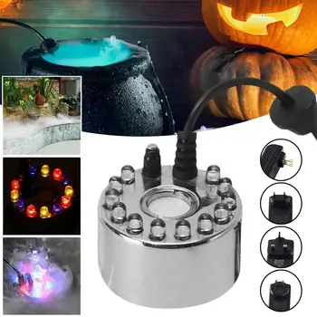 Nový Feng Shui Kola Atomizéru Halloween Mini LED Krajiny, Mlha Maker Fontána, Jezírko Mlha Stroj Atomizér Pro Halloween Decora I5N6