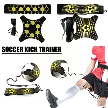 Nový Fotbalový Kop Trenér Kick Fotbalový Trenér Fotbalové Sportovní Pomoci Dětem Vybavení Elastic Soccer Pás Trenér U9z5