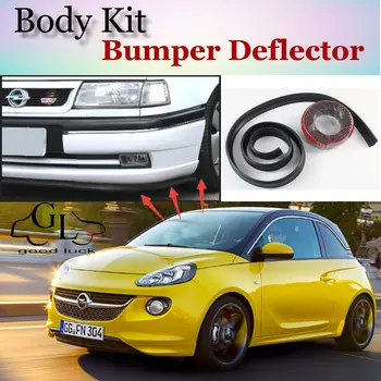 Nárazník Ret Pro Opel Adam / Vauxhall Adam 2012~2015 Přední Spoiler Sukně / Body Kit Strip / Auto Scratch Důkaz, Lepicí Proužek