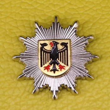 Německý Eagle Crest Deutschland Německo Vlajka Panzer Cross Pin Odznak