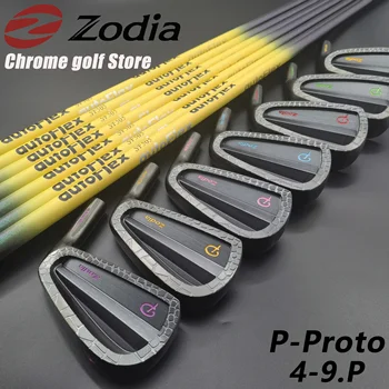 OEM Zodia P-Pra Golf Žehličky s Hřídele a Rukojeti, CB Limited Edition, 4-9.P, S20C, Měkké Železné Kované, 2024, 7ks