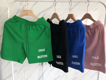 Ok Cole Buxton Šortky Pro Muže, Ženy Kvalitní Neformální Stahovací Kalhoty S Tagy