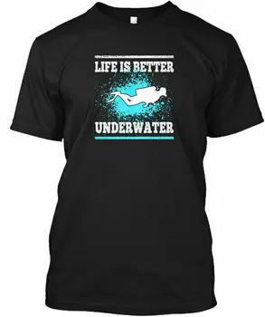 One-z-za-druhu Potápění Život Je Lepší Podvodní T-Shirt