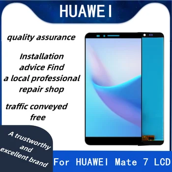 Originální LCD Pro Huawei Mate 7 LCD Displej Dotykový Displej Digitizer Shromáždění Náhradní Pro Huawei Mate7 MT7 displej