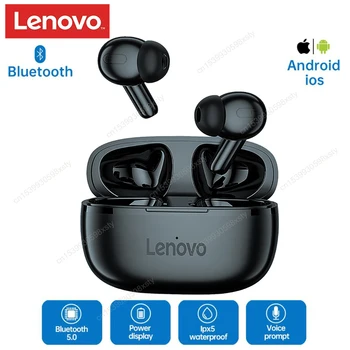 Originální Lenovo HT05 TWS Bluetooth kompatibilní Sluchátka Bezdrátová Sluchátka Sportovní Sluchátka Stereo Sluchátka s Mikrofonem, Dotykové Ovládání