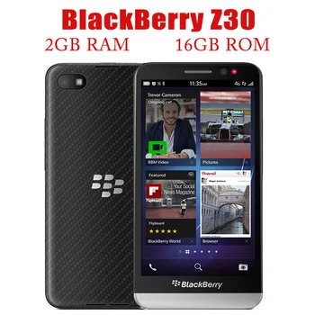 Originální Odemčený BlackBerry Z30 Mobilní Telefon Dual Snapdragon 8 MP 5.0