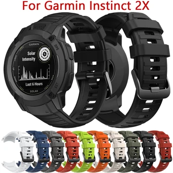 Originální Řemínek Pro Garmin Instinkt 2X Silikonový náramek Náramek Instinkt 2X Smartwatch Quickfit Band Příslušenství Pás