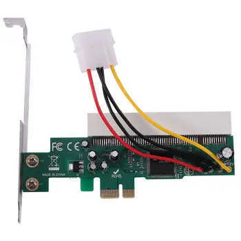 PCI-Express PCI Adapter Karta PCI-E X1/X4/X8/X16 Slotu S 4 Pin Napájecí Kabel Karty
