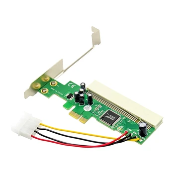PCIE Na PCI Adaptér PCI Express X1 PCI Rozšiřující Karta Riser Board ASM1083 čipové sady S 4-Pin Napájecí Konektor Odolné