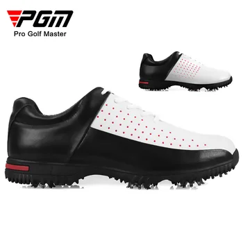 PGM golfové boty vodotěsné pu kožené boty muži prodyšné boty non-slip golfové boty
