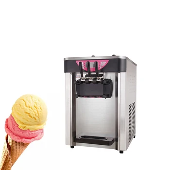 Populární Design Factory Přizpůsobuje Elektrické Zmrzlinové Stroje Pro Malé Komerční Poháry