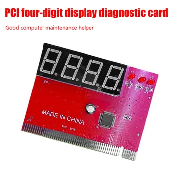 Počítač PCI Test Karty základní Deska LED 4-Místný Diagnostický Tester Ladění Karty PC Analyzer