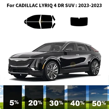 Precut nanoceramics auto UV Okno Odstín Kit Automobilové Okenní Fólie Pro CADILLAC LYRIQ 4 DR SUV 2023-2023