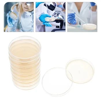 Prepoured Agar Desky Petriho misky s Agar Vědecký Experiment Vědecké Projekty Petri Desky Laboratorní materiál