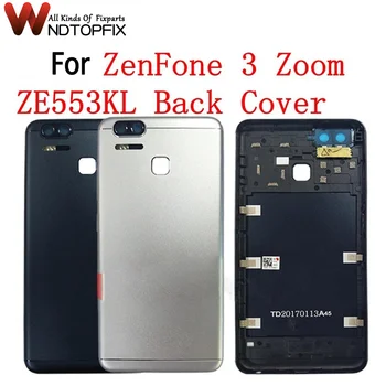 Pro ASUS ZenFone Zoom 3 ZE553KL Zadní Kryt Baterie Dveře s Hlasitosti Tlačítko Napájení Objektiv Fotoaparátu Asus ZE553KL Kryt Baterie